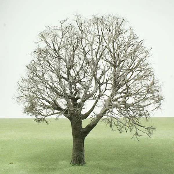 a scale model of a tree in winter, with little to no foliage