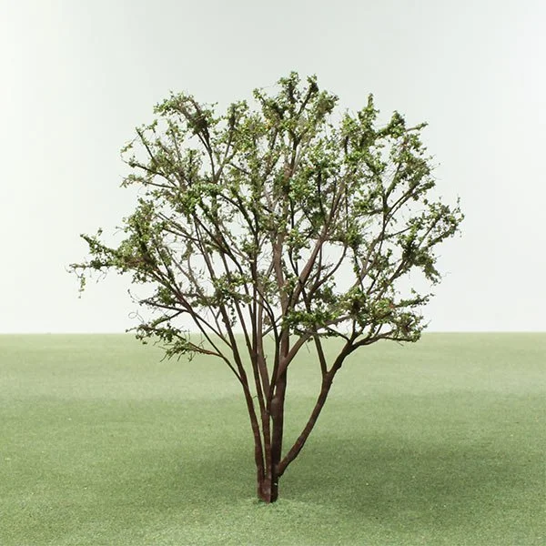 A scale model of a birch tree