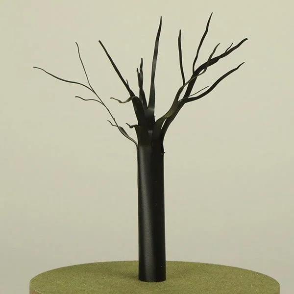 a scale model of a stylised schematic tree