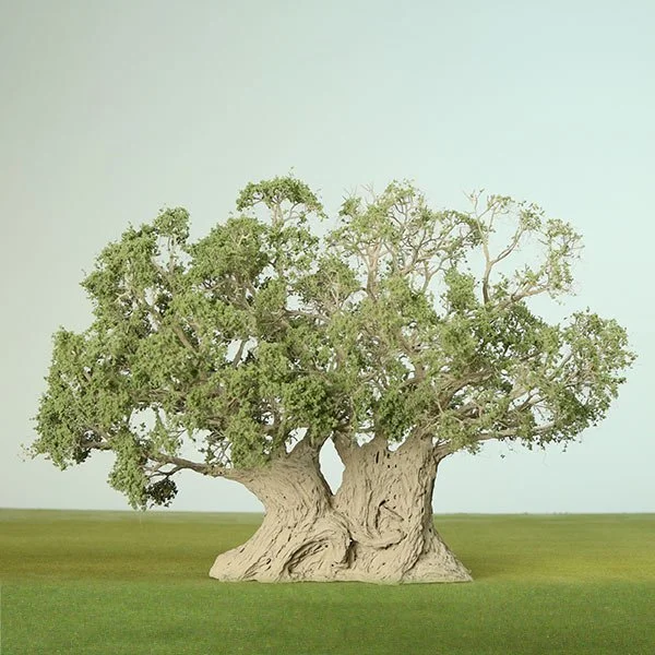 A scale model of a juniper tree