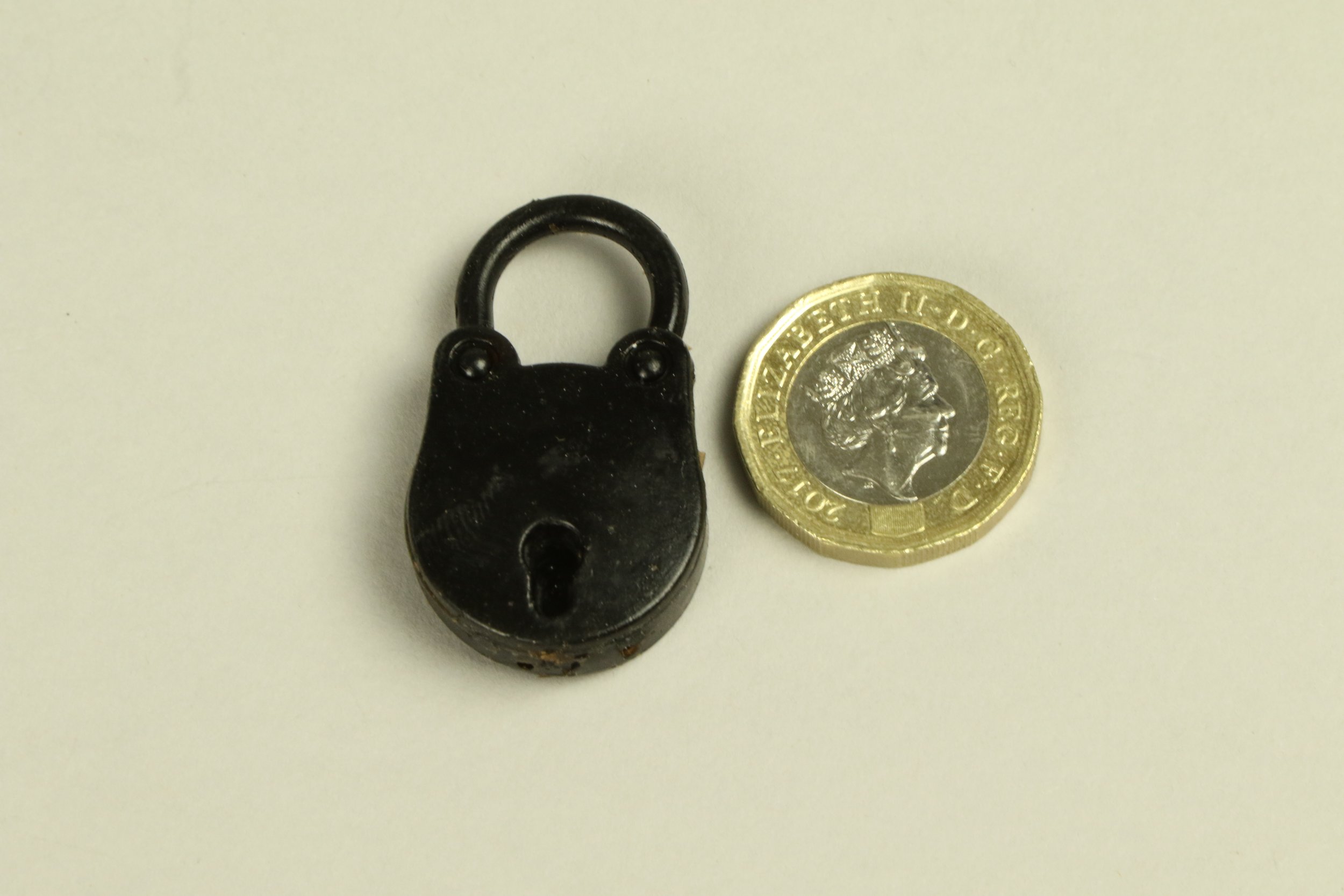 rubber cast padlocks for costume. 