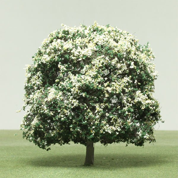 A scale model ivory curl tree