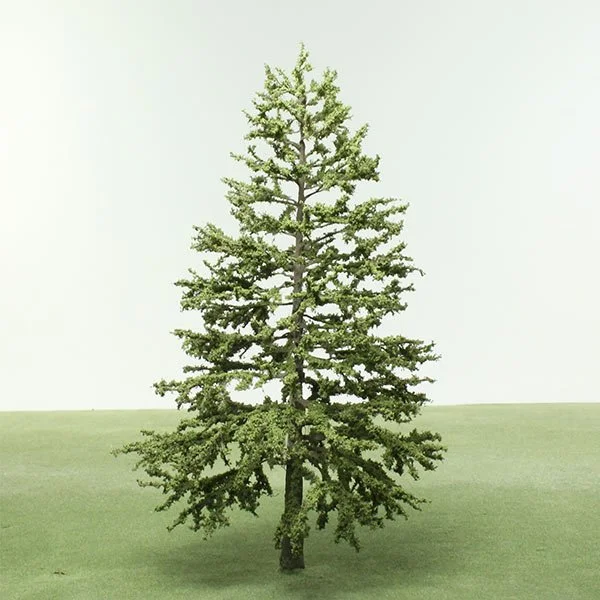 A scale model of a larch tree