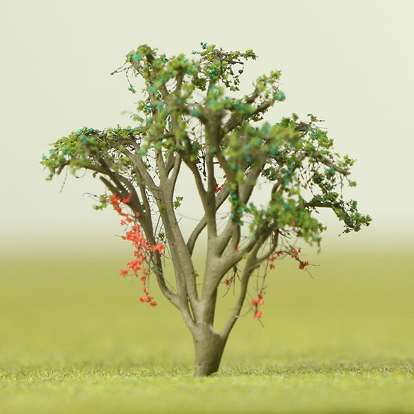 A scale model pride of burma tree