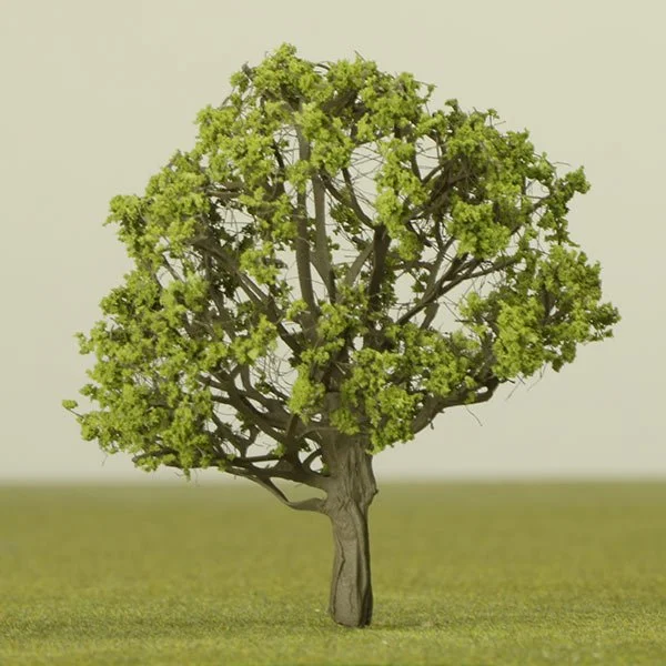 A scale model of a Horse chestnut tree