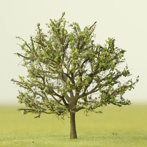 A scale model of a Horse chestnut tree