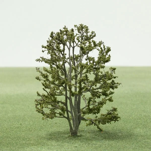 A scale model of a birch tree