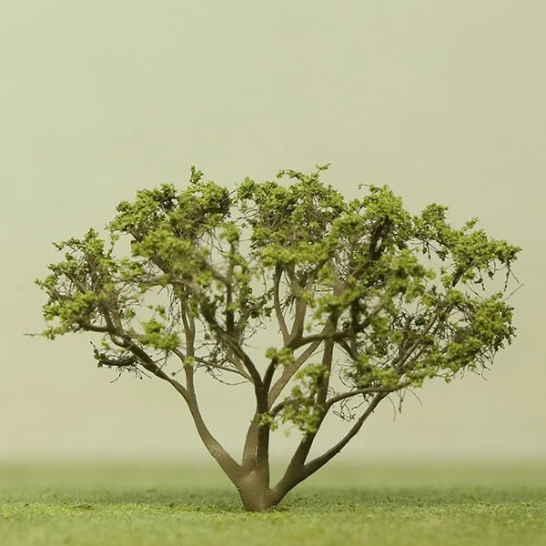 A scale model smoke tree