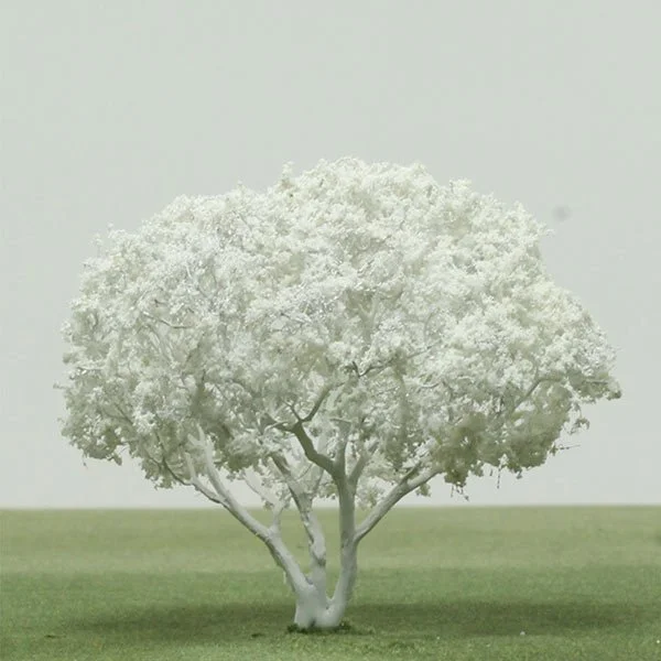 A scale model of a frangipani tree