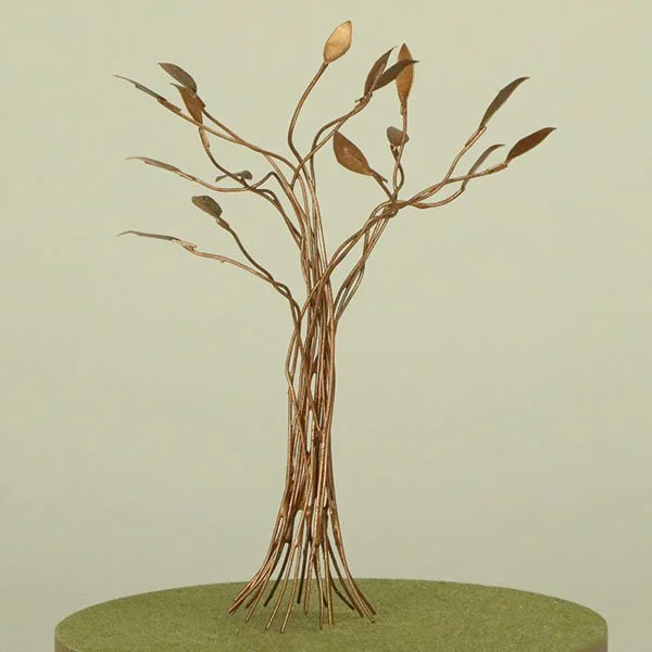 a scale model of a stylised schematic tree