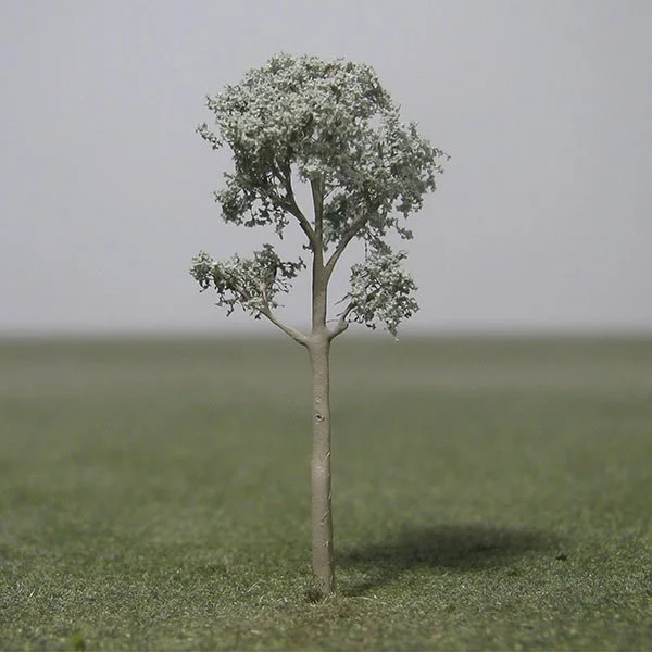 A scale model of a eucalyptus tree