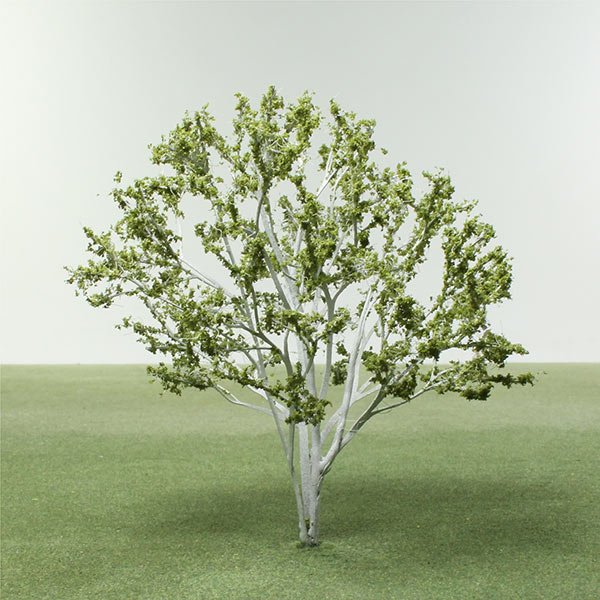 A scale model of a birch tree