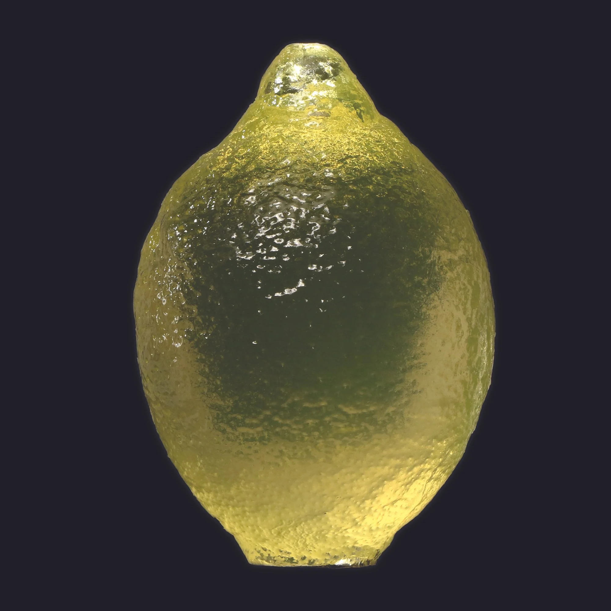 a clear cast lemon