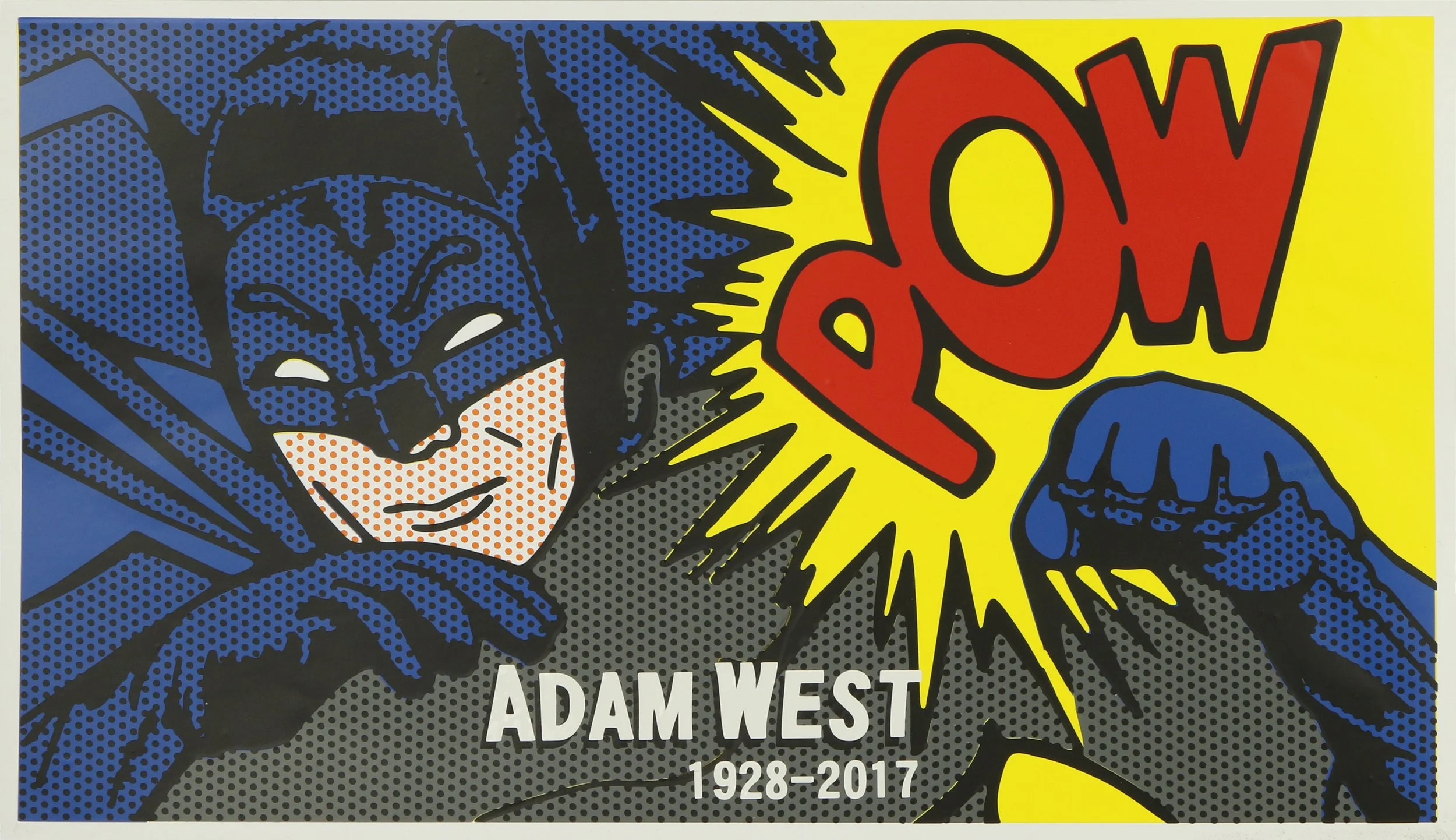 a layered vinyl tribute to Adam West
