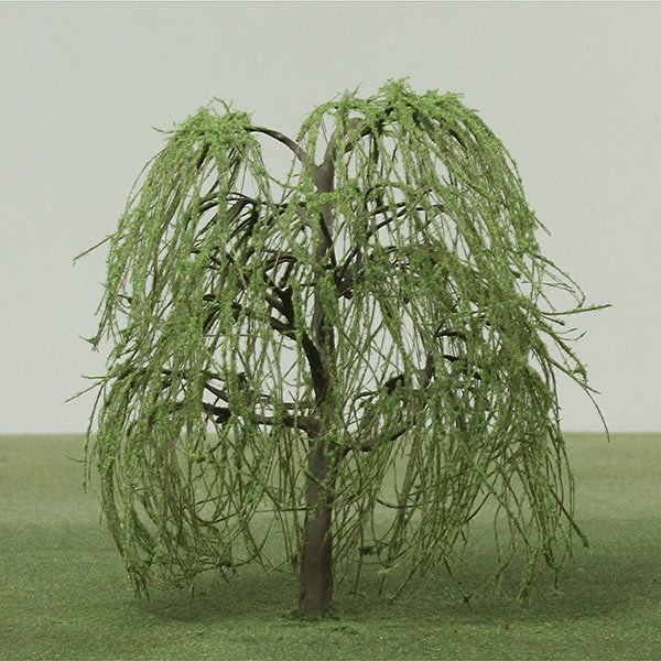 a scale model of a willow tree