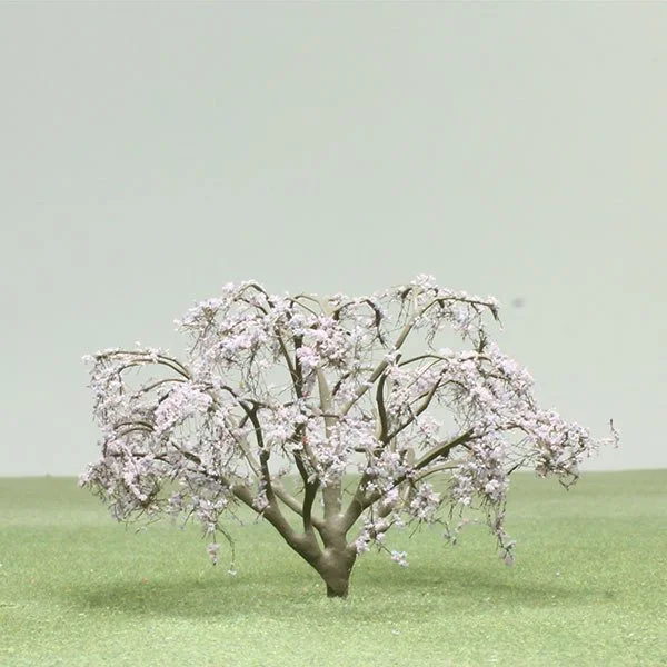 A scale model Japanese wisteria tree