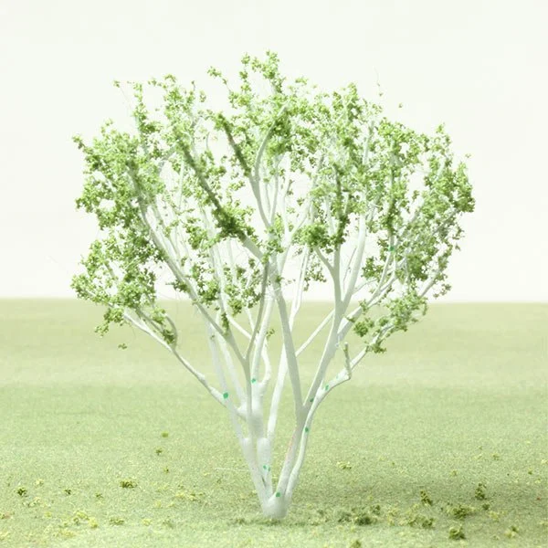 A scale model of a birch tree