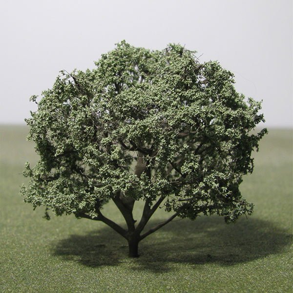 A scale model of a dogwood tree