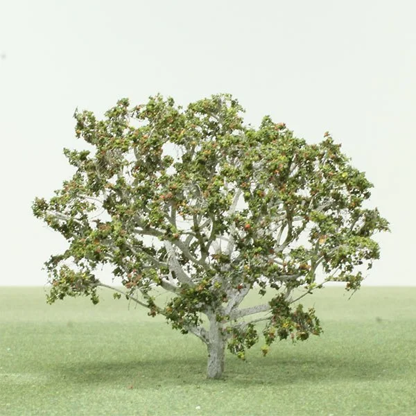 A scale model of a birch tree
