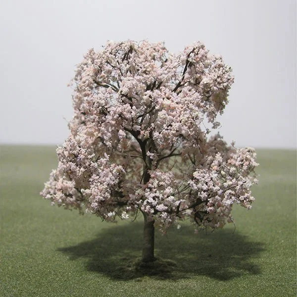 A model of a cherry blossom in bloom
