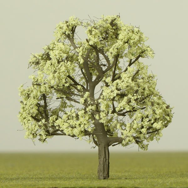 A scale model of a Horse chestnut tree