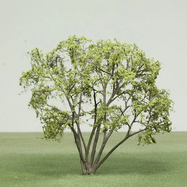 A scale model of a birch tree
