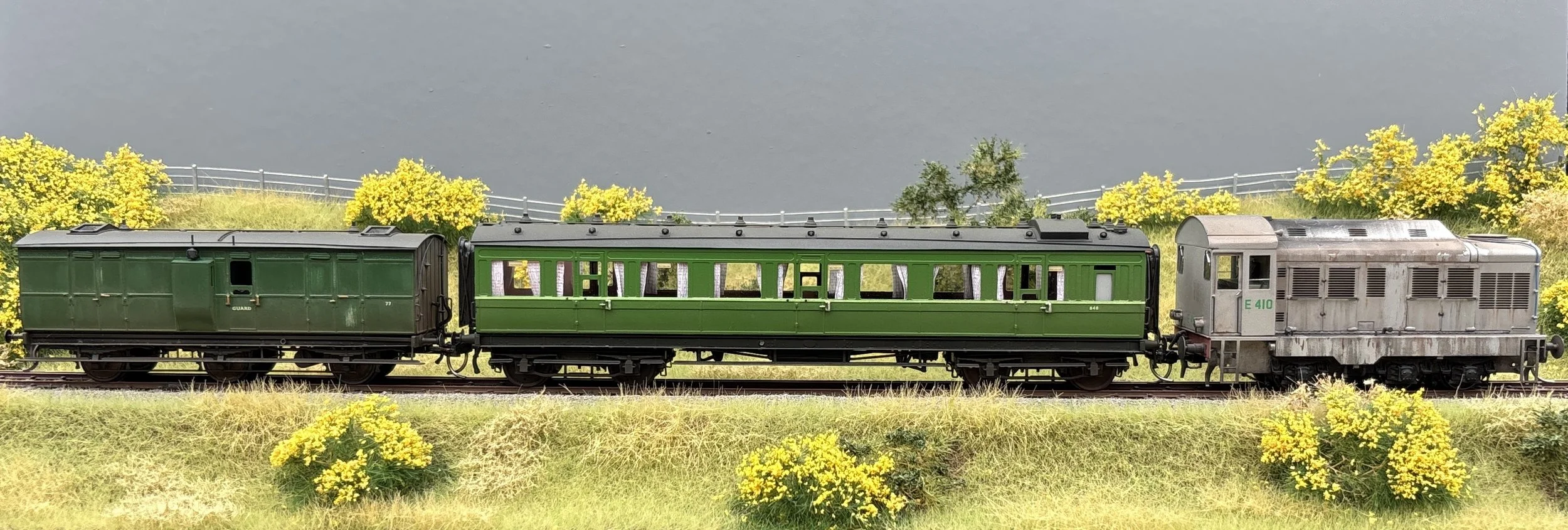A beautiful OO gauge train built by Paul Molyneux-Berry using Arch60 Etchings