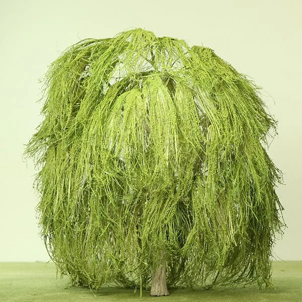 a scale model of a willow tree