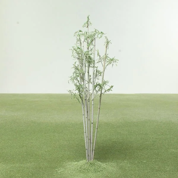A scale model of a bamboo plant