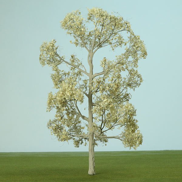 A scale model deciduous tree