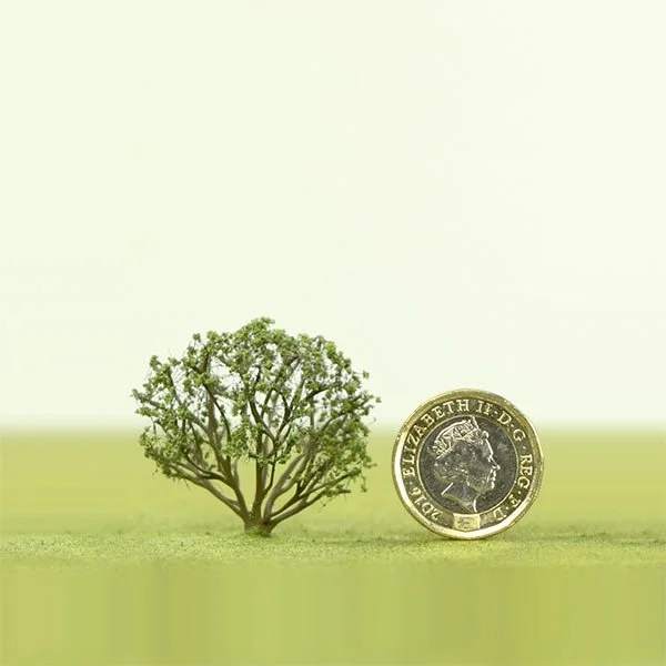 a scale model of a bush