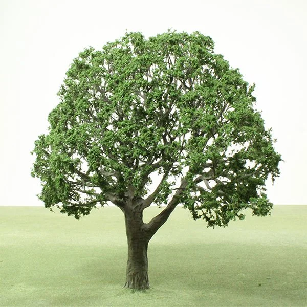 A scale model of a Horse chestnut tree