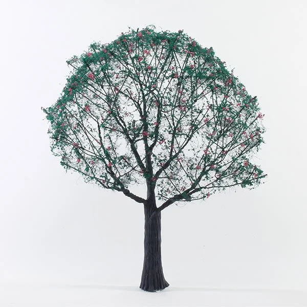 A scale model deciduous tree