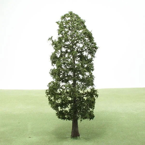 A scale model of a giant redwood tree