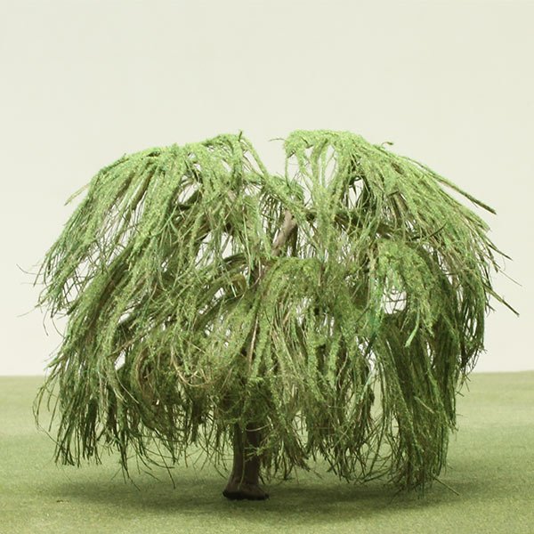 a scale model of a willow tree