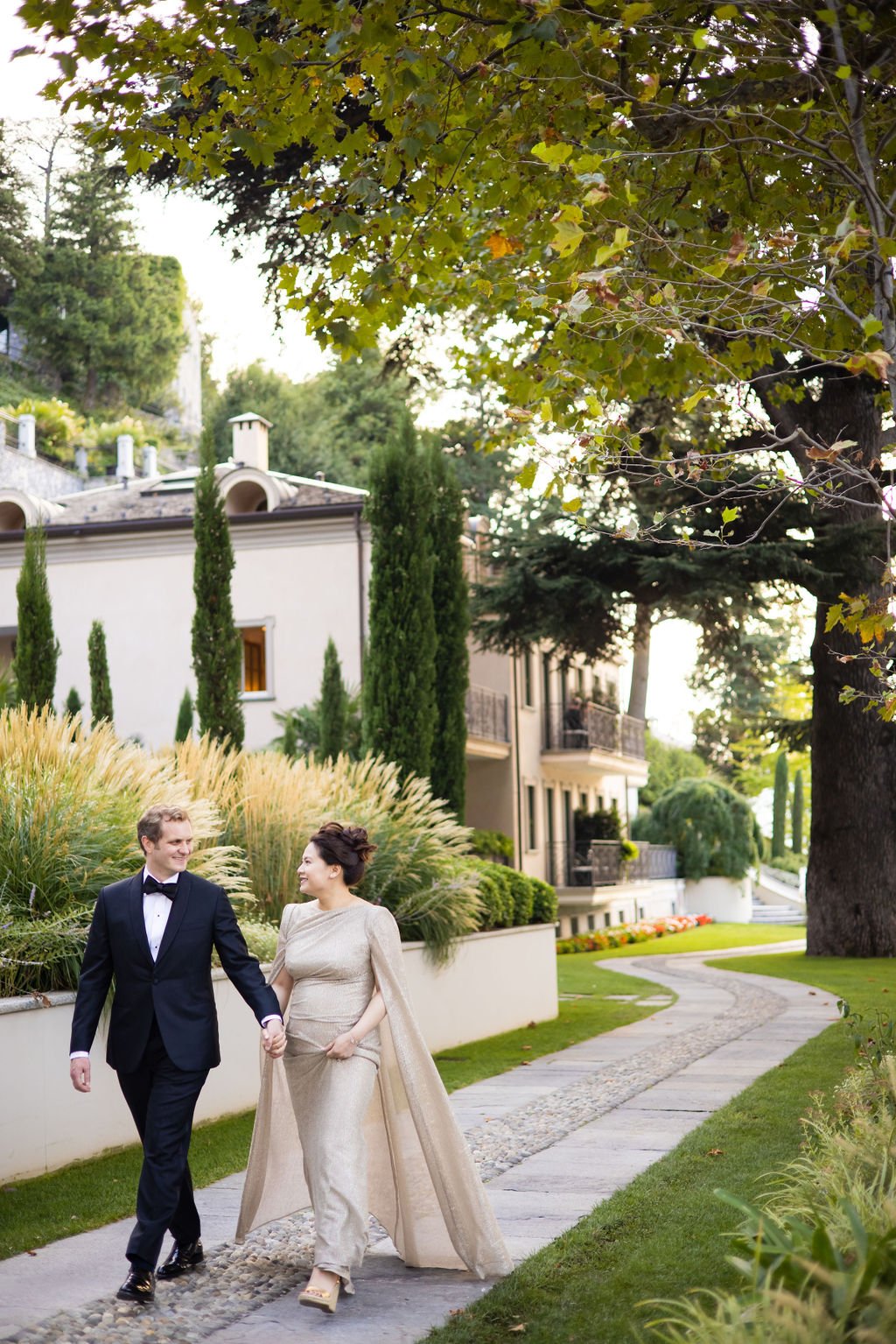 Stylish Wedding Pre Shoot at Mandarin Oriental Lake Como