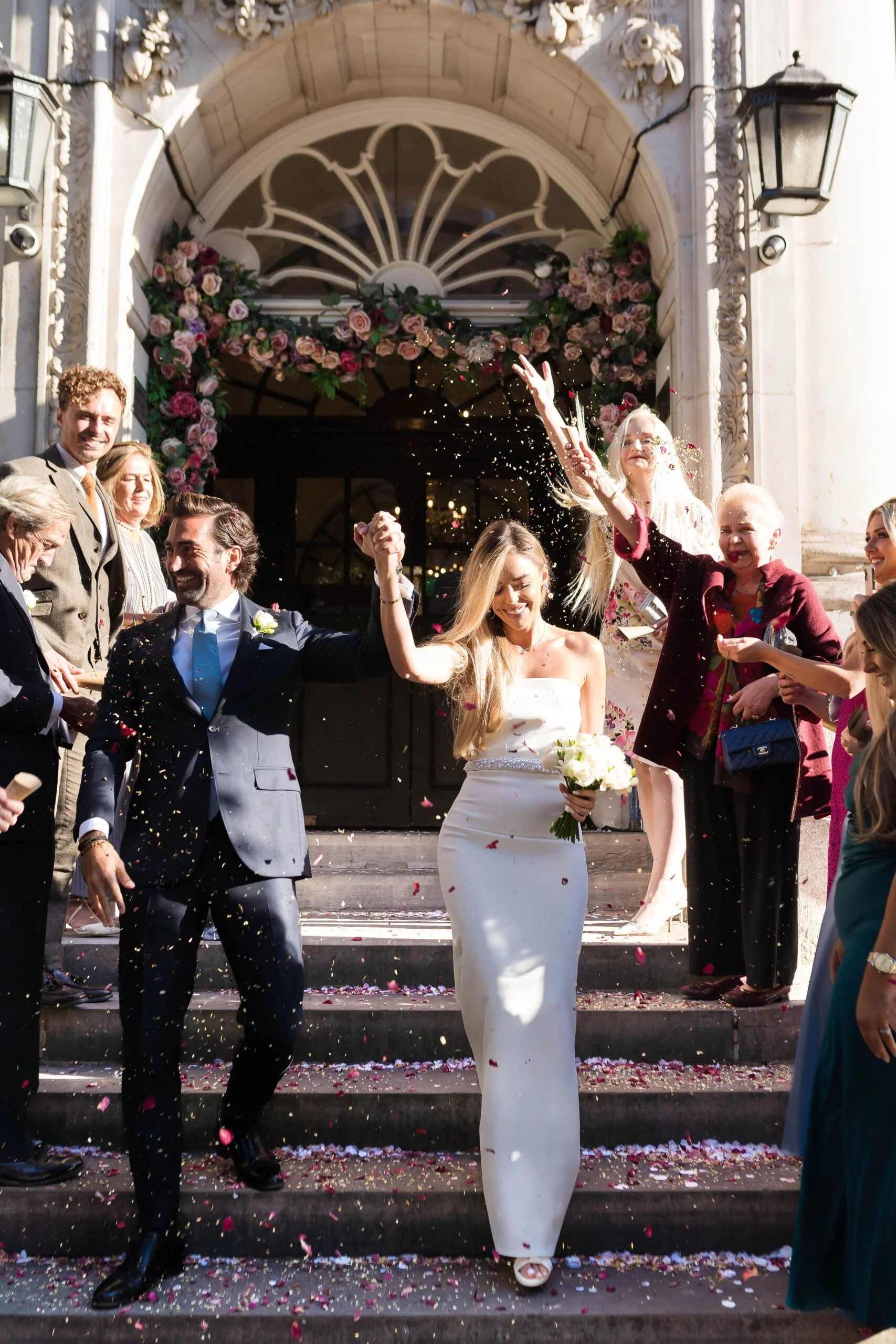 Chic Intimate Wedding at Corinthia London