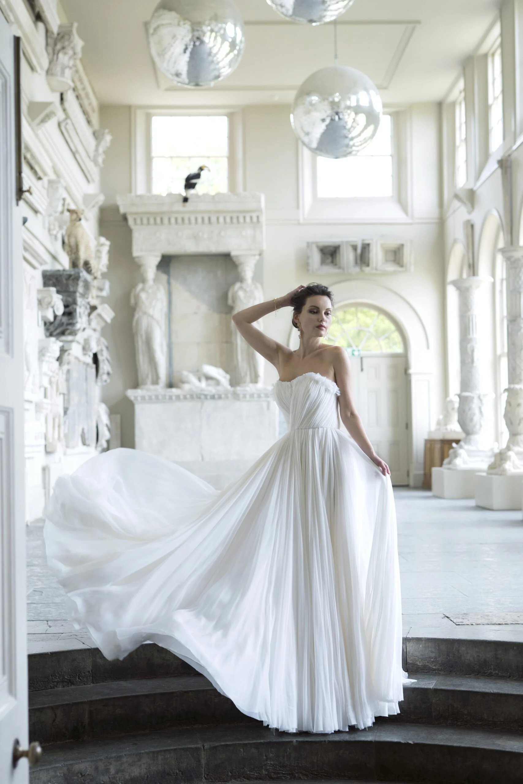Curtis Cornelius Bridal Fashion Editorial at Aynhoe Park