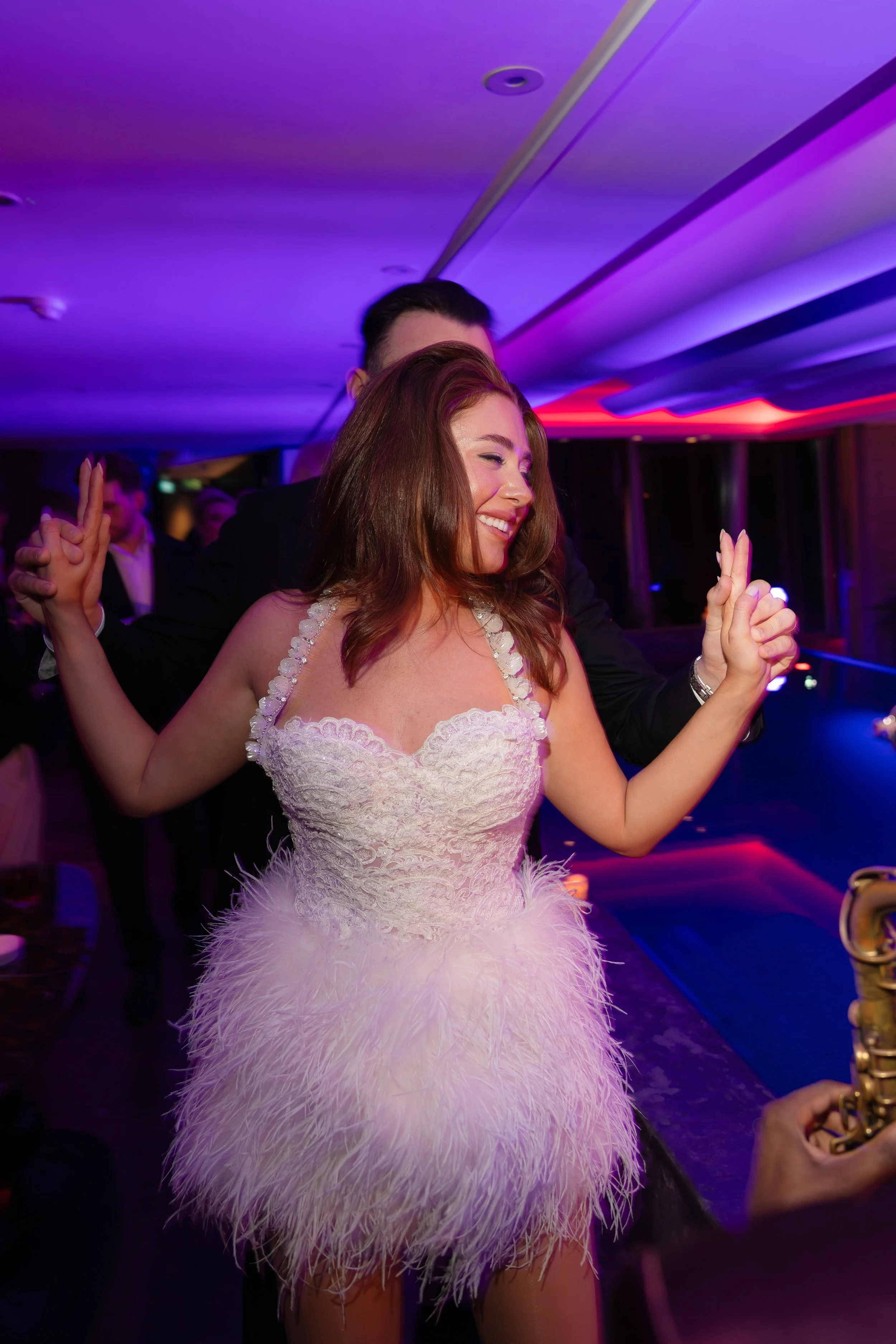 Shangri-La Shard skyline wedding by David Christopher Photography 10.jpg