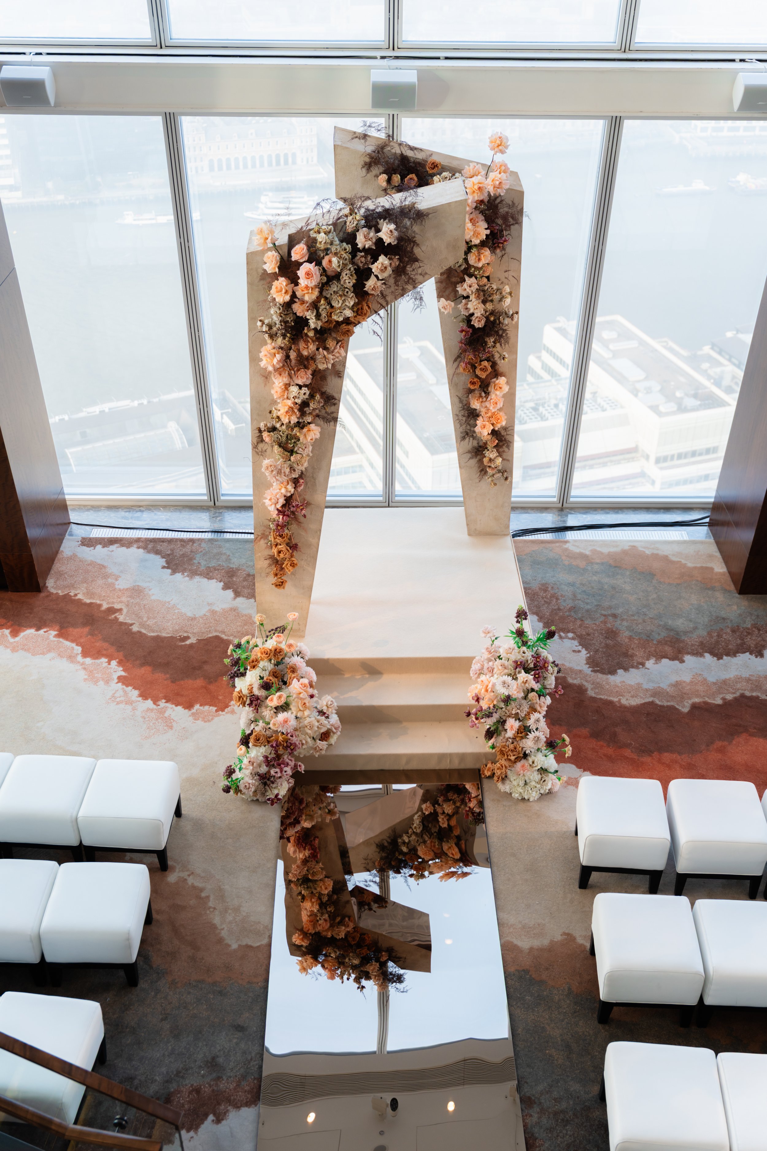 Shangri-La Shard skyline wedding by David Christopher Photography 11.jpg