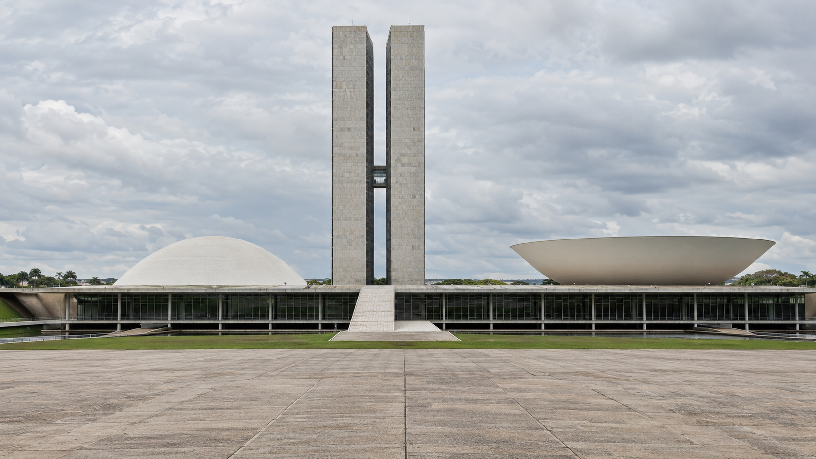 Imagem ilustrativa do Congresso Nacional, em Brasília, criada com inteligência artificial.