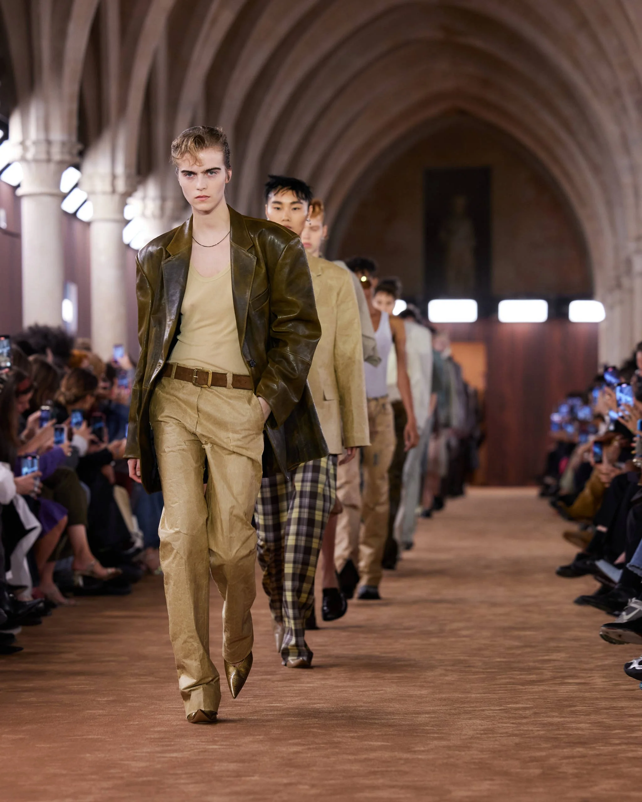  Acne Studios SS26  
Models &amp; line-up management  
Bureau Betak 
Collège des Bernardins, Paris