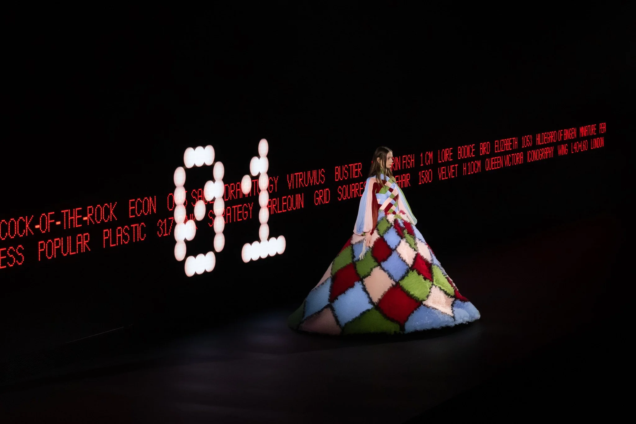  Valentino Couture SS25 Vertigineux  
On-site backstage & line-up manager  
Bureau Betak 
Palais Brongniart, Paris