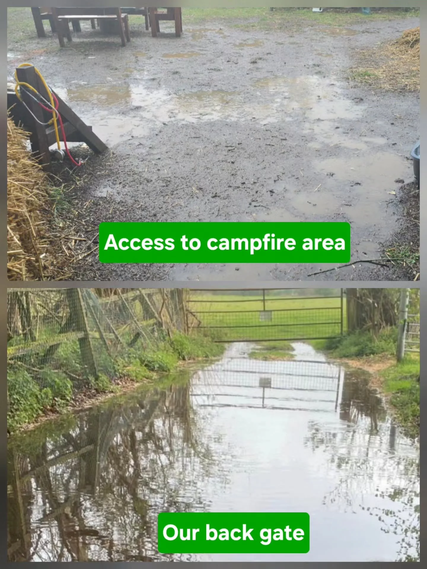 💚Update on Dedham Sessions 

At present, we are continuing with our indoor sessions at the Barn in Bentley. Ongoing and persistent heavy rainfall means sadly, it is not yet safe or suitable to return to our Dedham site. 

I am carrying out site-spec