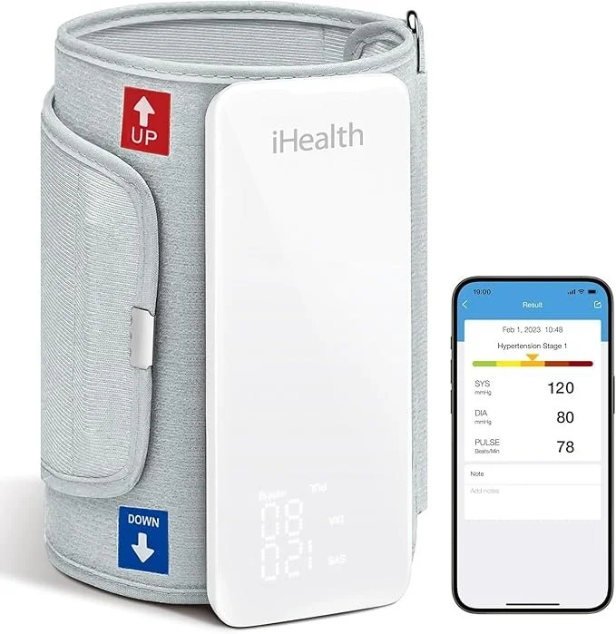 iHealth Neo Tubeless Upper Arm Blood Pressure Monitor