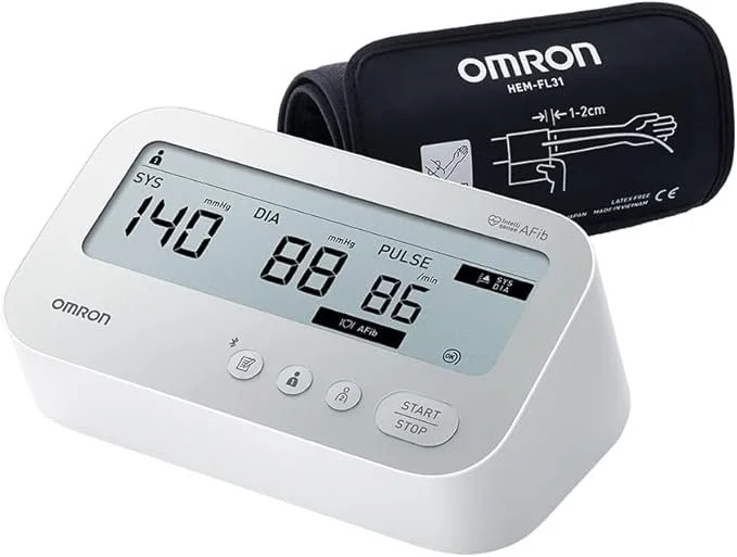 OMRON X4 Comfort Afib upper arm blood pressure monitor