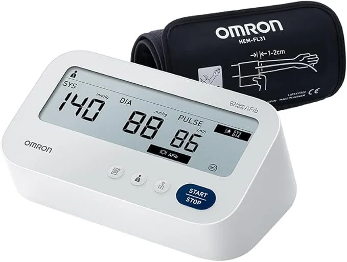 OMRON x3 Comfort Afib upper arm blood pressure monitor