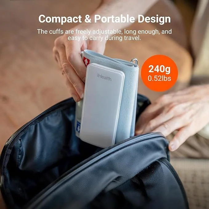 iHealth Neo has a compact and portable design