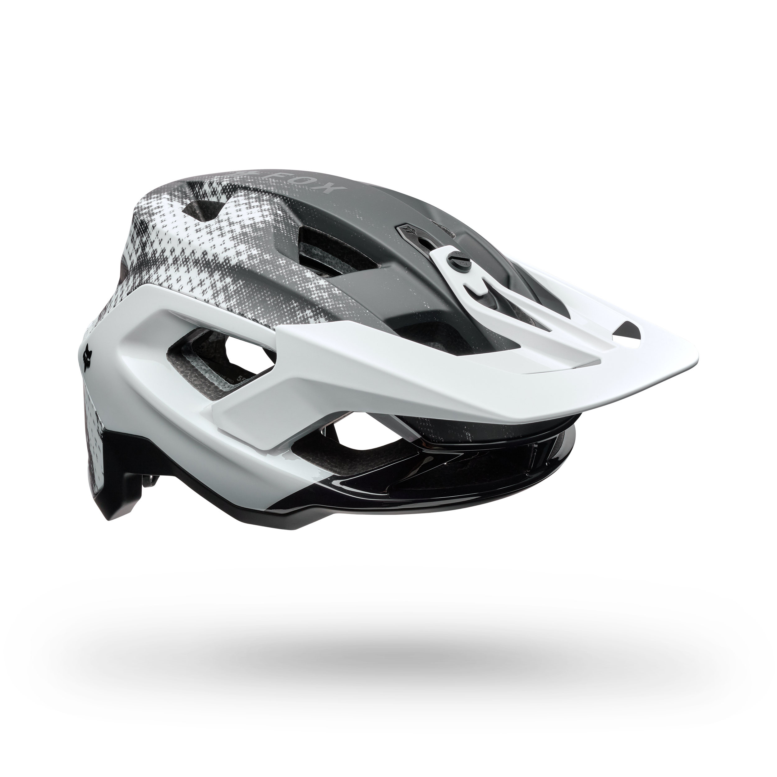 Casque blanc et noir Speedframe Pro de Fox