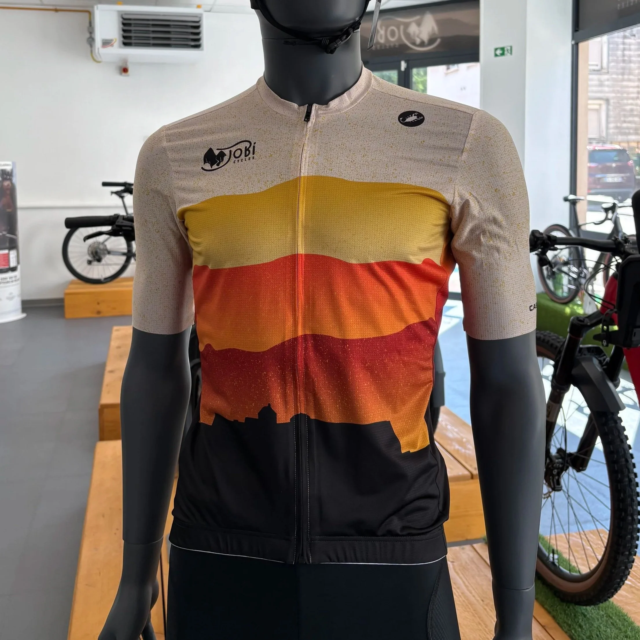 Maillot de vélo personnalisé JoBiCycles Citadelle Bitche